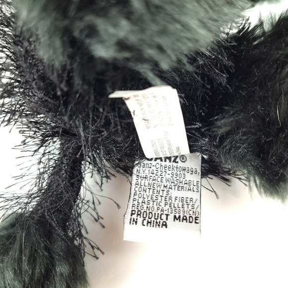 Ganz Black Poodle Webkinz HM191 Plush Stuffed Animal Toy No Code - Picture 7 of 7